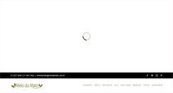 Desktop Screenshot of meiodomato.com.br